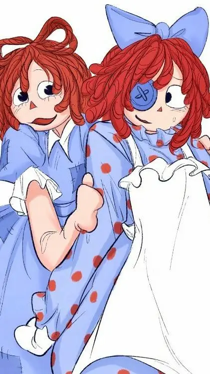 ai character: Ann&AndyxTADC!❤️🎀💙 background