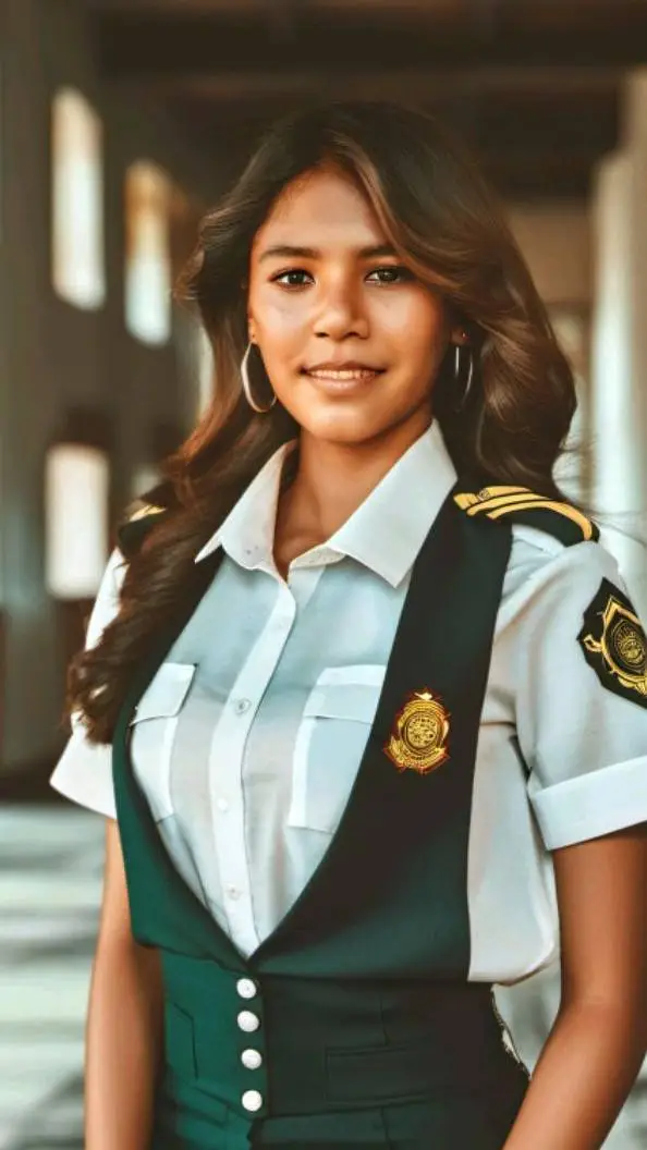 ai character: Carolina  background