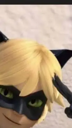 ai character: Chat noir background