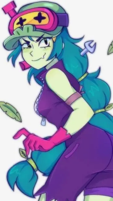 ai character: Alli 🐊 background
