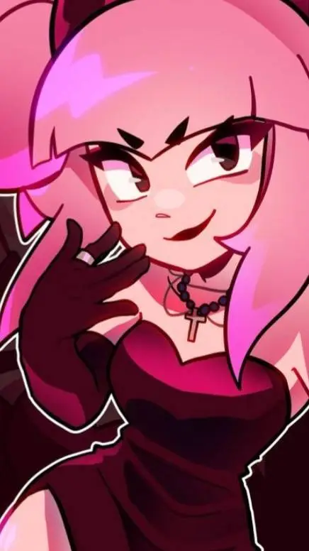 ai character: Melodie🎀💞  background