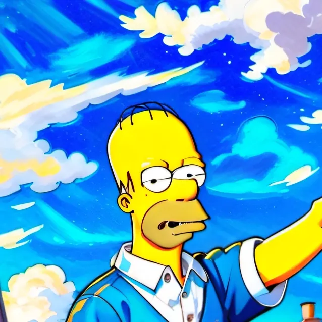 chat with ai character: Simpsons school