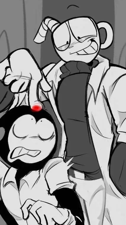 ai character: CUPHEAD MOTM background