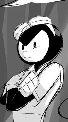 ai character: Bendy motm! background