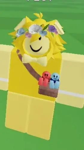 ai character: 🌻Y3LL0W N00B!🌻 background