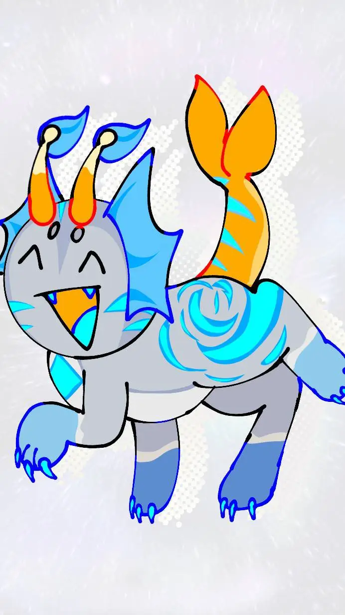 ai character: WaterGun Bean! background