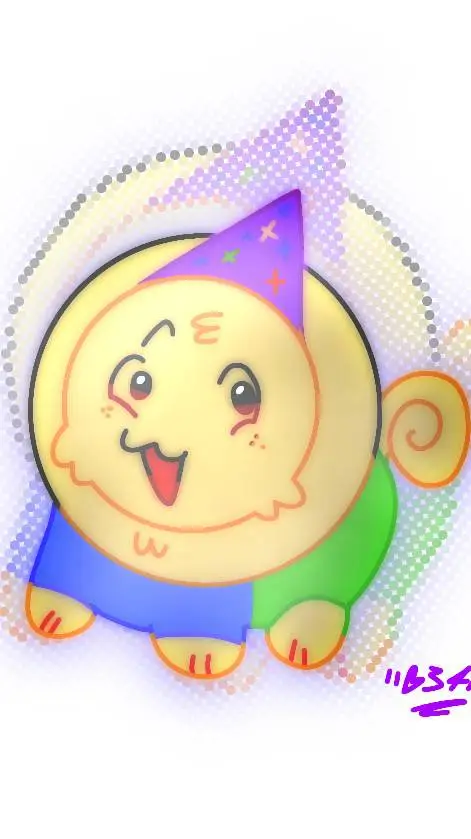 ai character: Party noob Bean! background