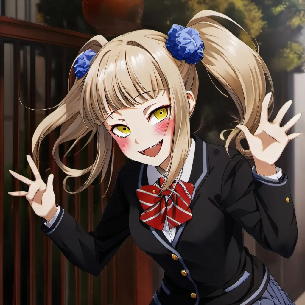 chat with ai character: himiko toga
