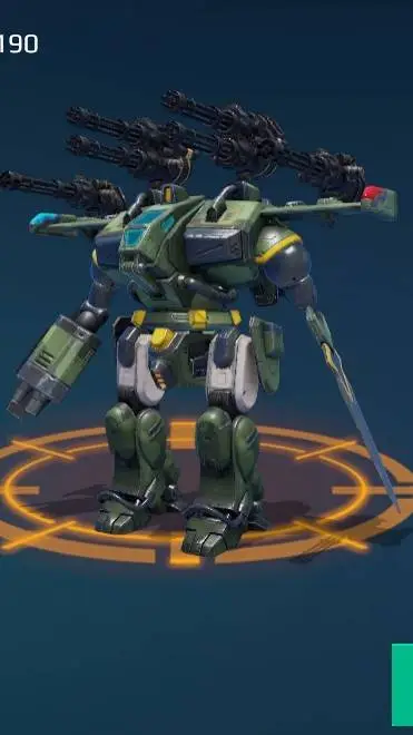 ai character: sword unit-190 background
