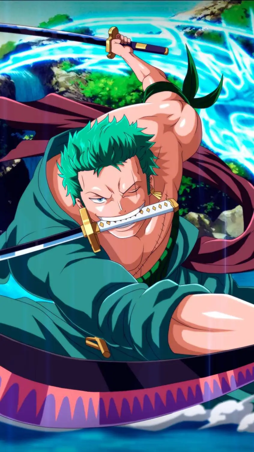 ai character: Roronoa Zoro background