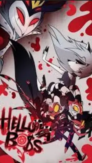 ai character: Helluva B x Saja B background