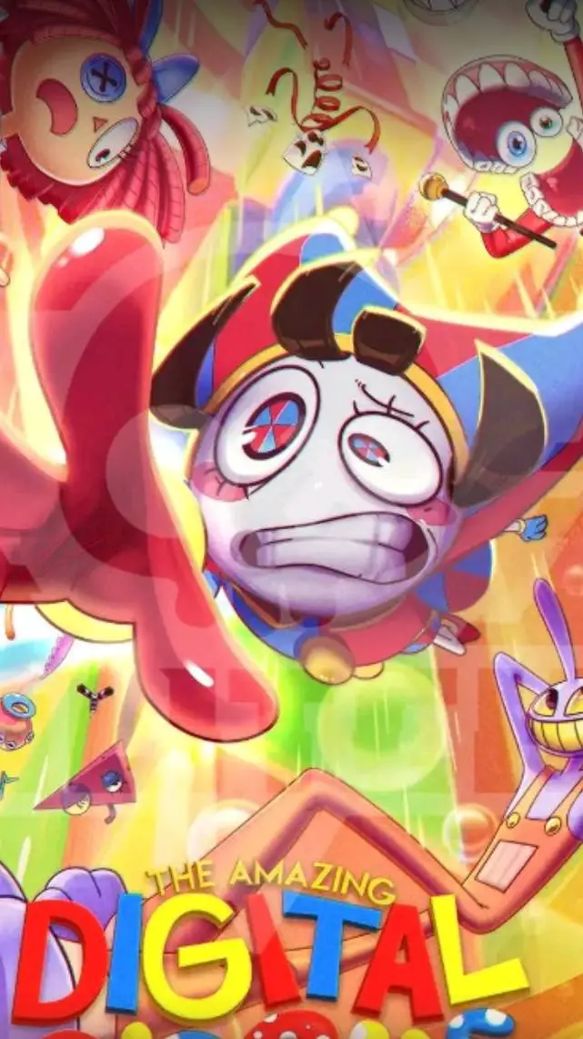 ai character: Digital Circus background