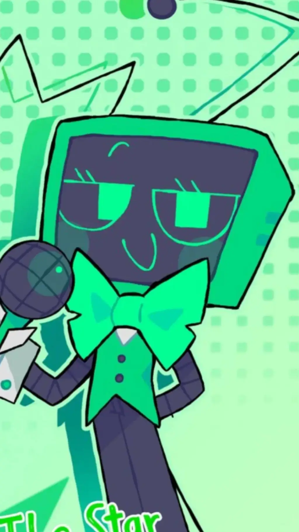 ai character: Vee background