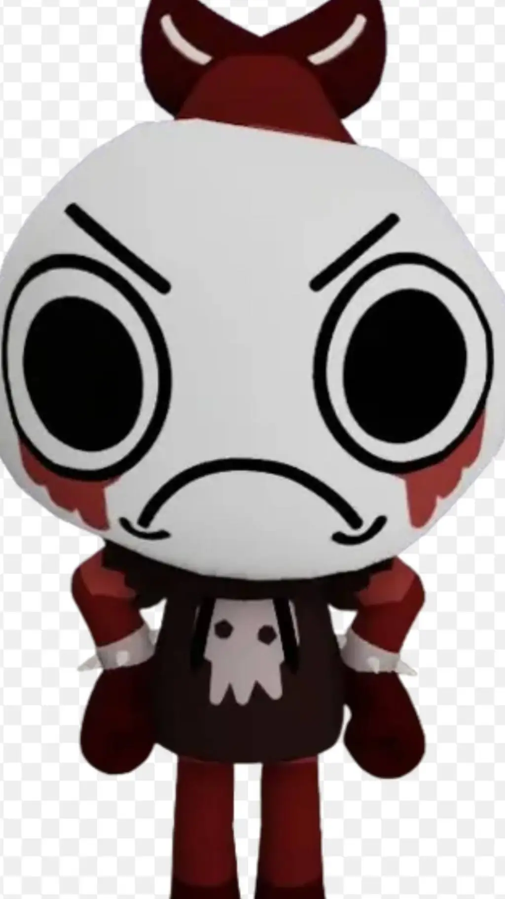 ai character: Shrimpo background