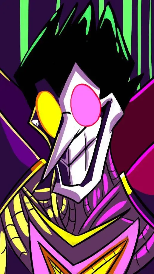 ai character: Spamton Neo background