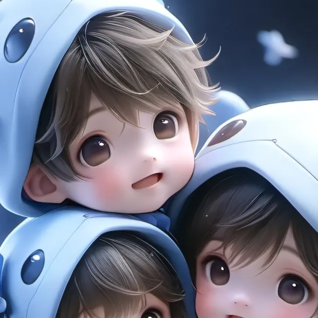 chat with ai character: 4 babies