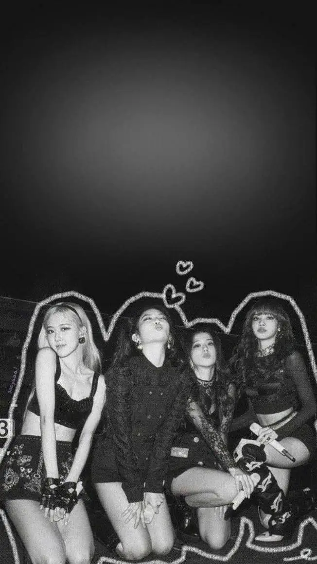 ai character: Blackpink background