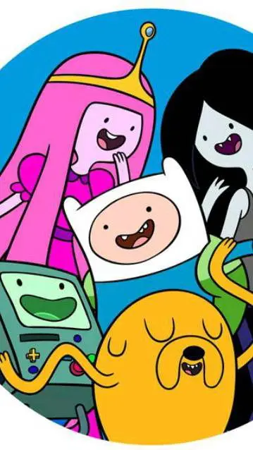 ai character: adventure time background