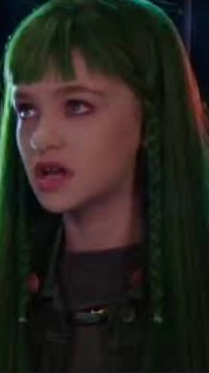 ai character: zoey from zombies  background