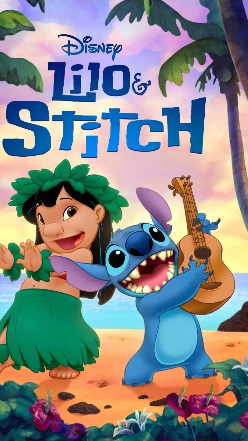 ai character: lilo and stitch  background