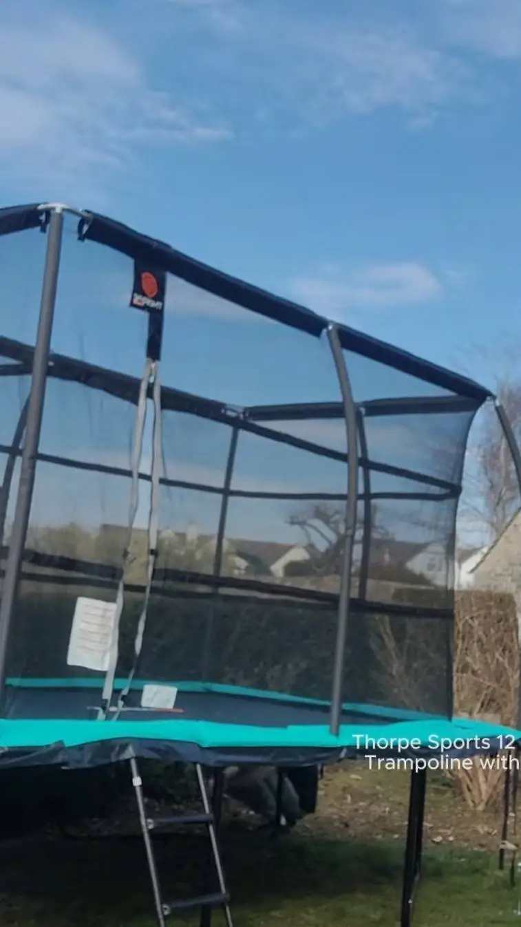 ai character: trampoline  background