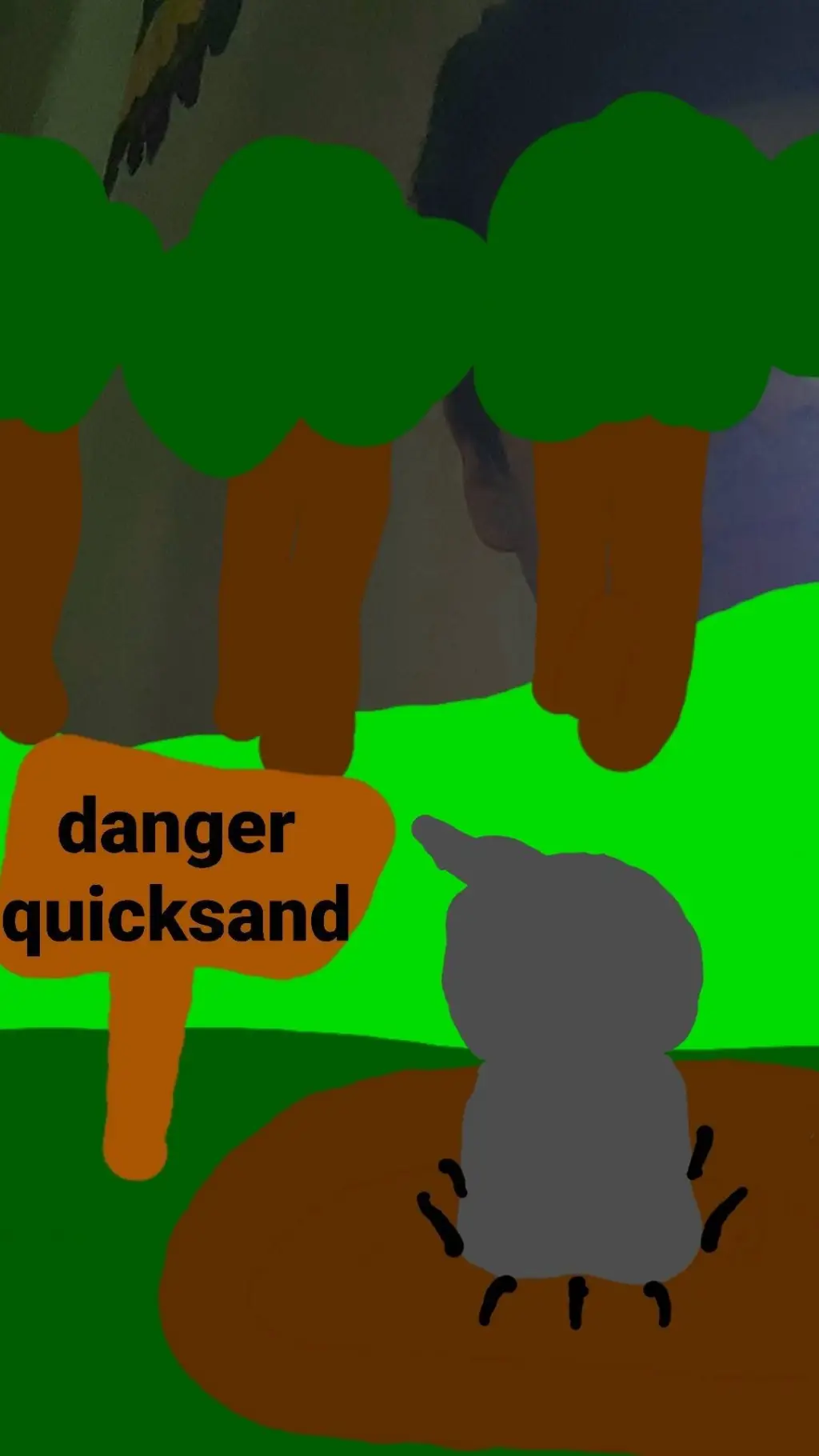 ai character: gray stuck in qs background