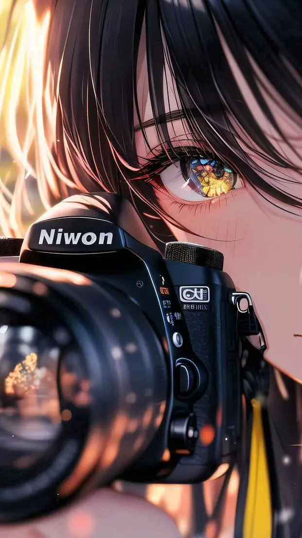 ai character: Nora (Cameraman) background