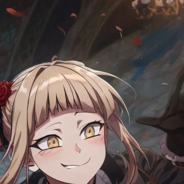 chat with ai character: Toga Himiko Fr
