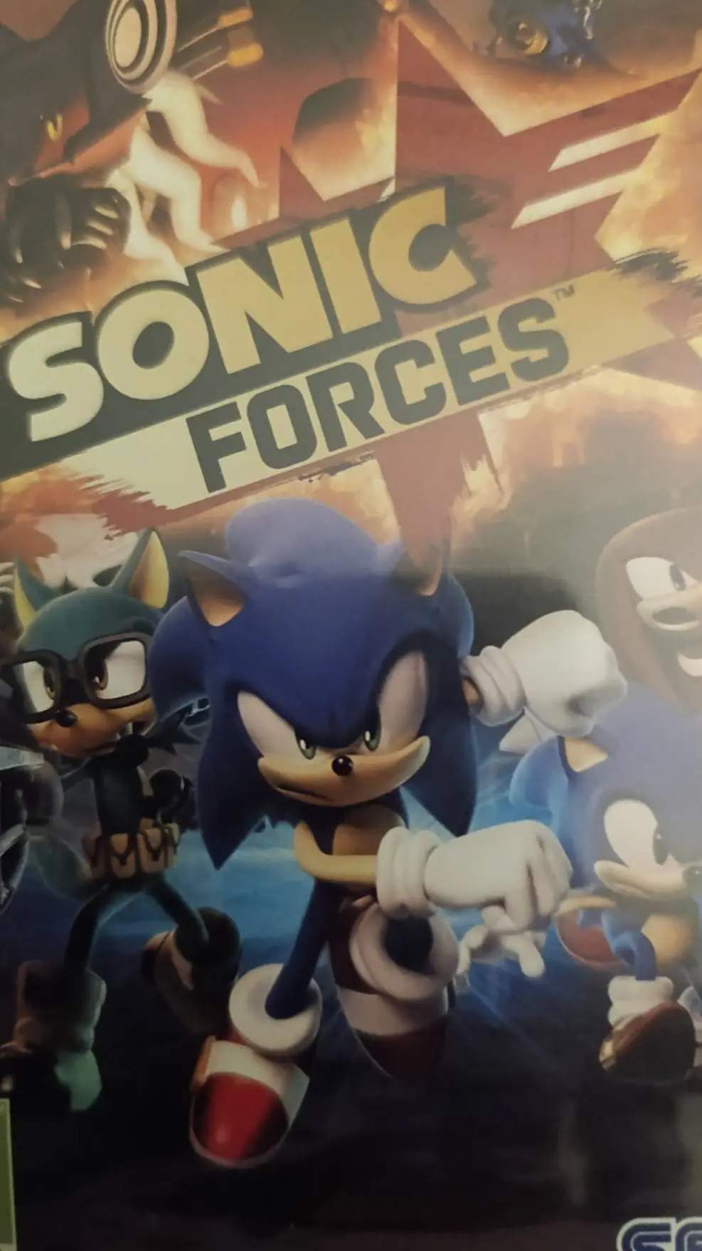 ai character: Sonic Forces background