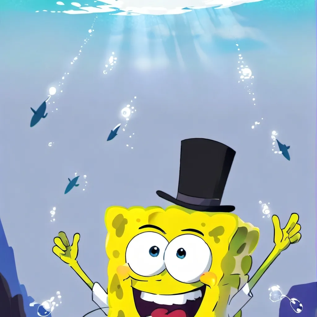 chat with ai character: spangibob