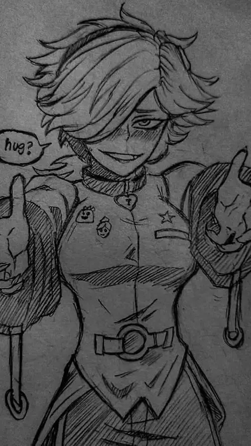 ai character: Colette😦 background