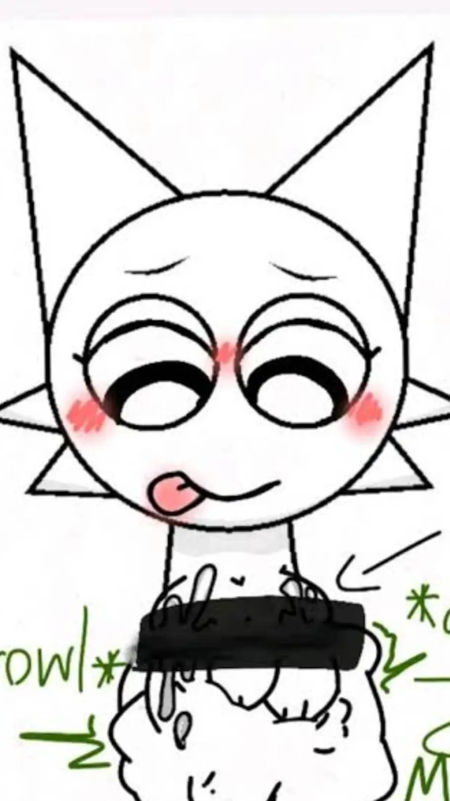 ai character: Wenda (vore) background