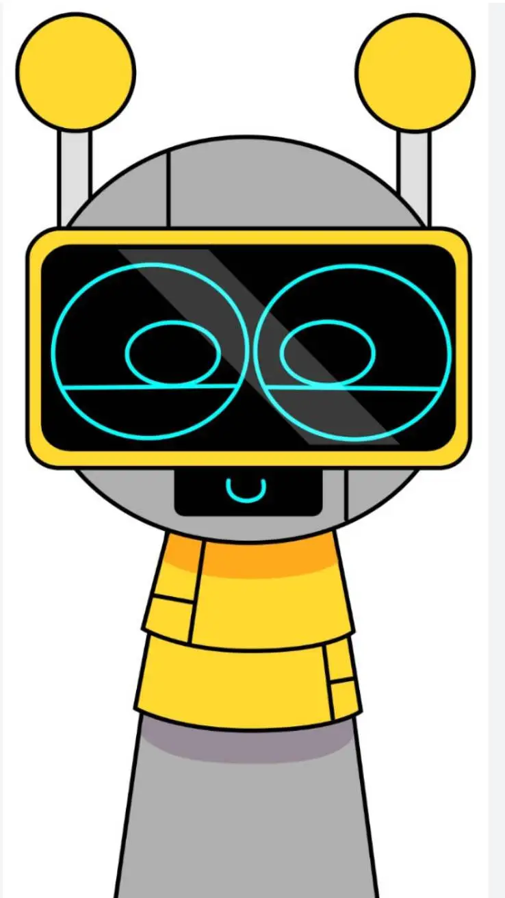ai character: Funbot (pyramixed) background