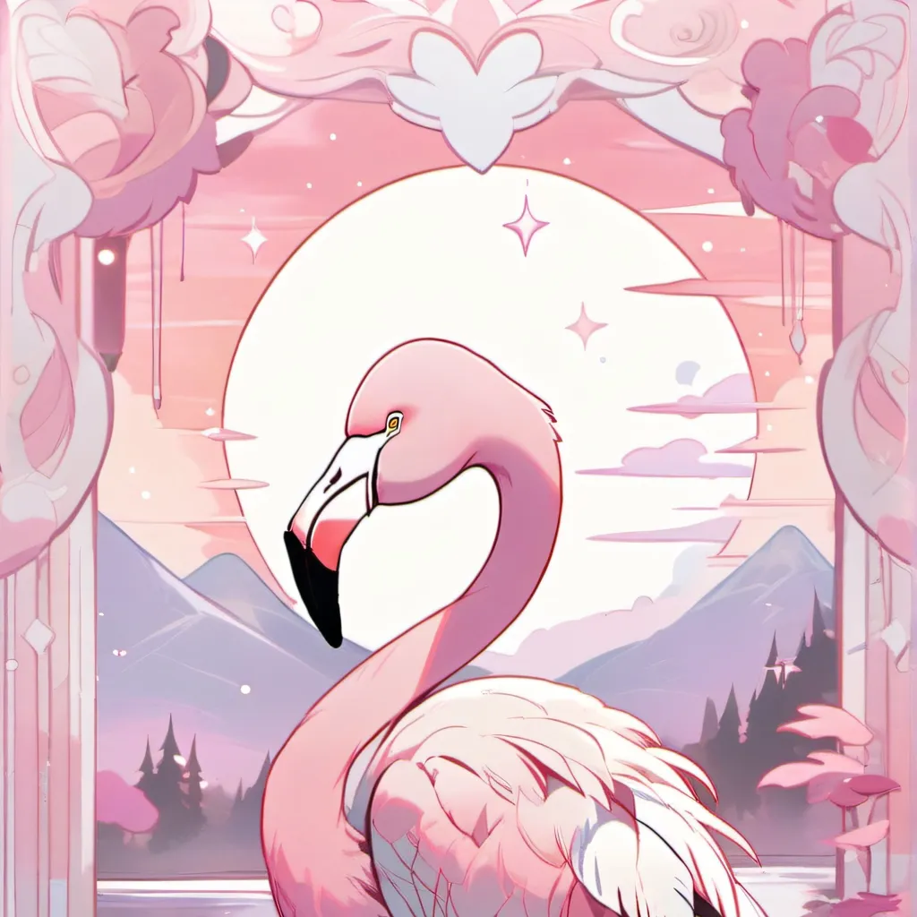 chat with ai character: cutepink flamingo 