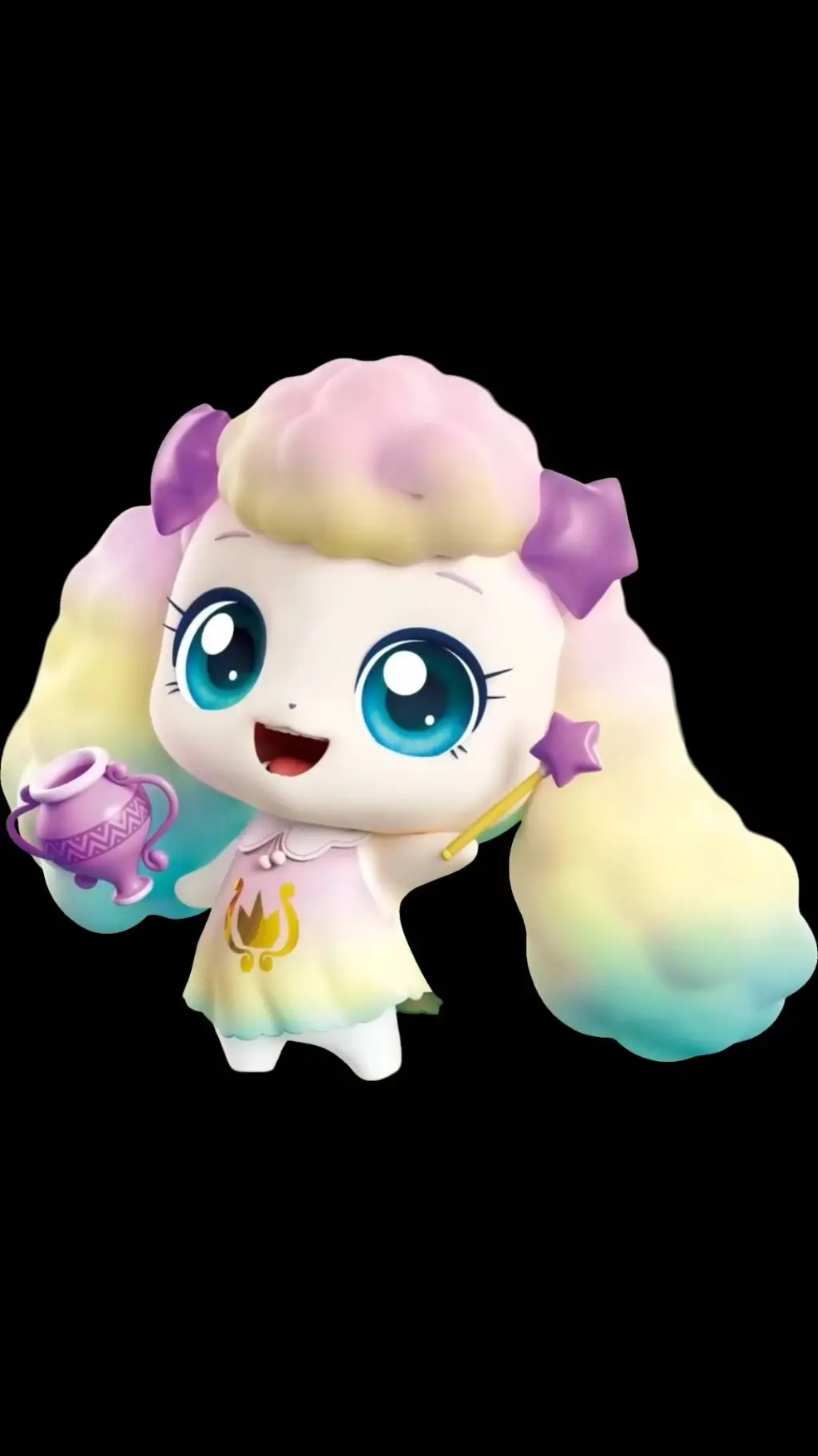 ai character: Fluffyping background
