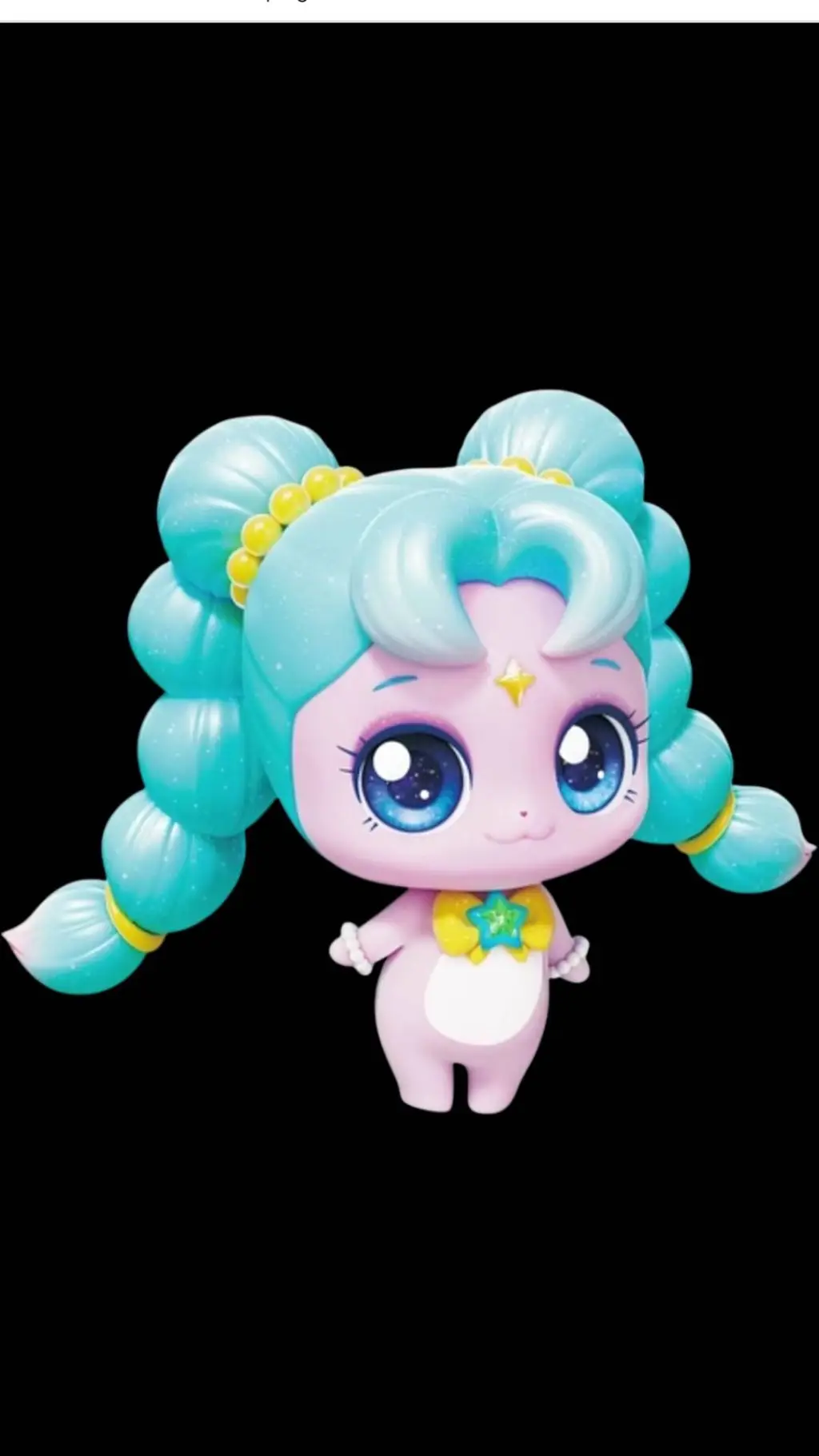 ai character: Bubbleping background