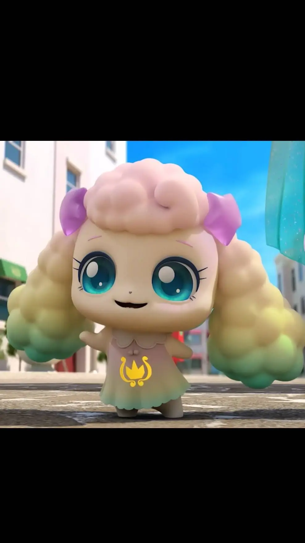 ai character: Fluffyping background