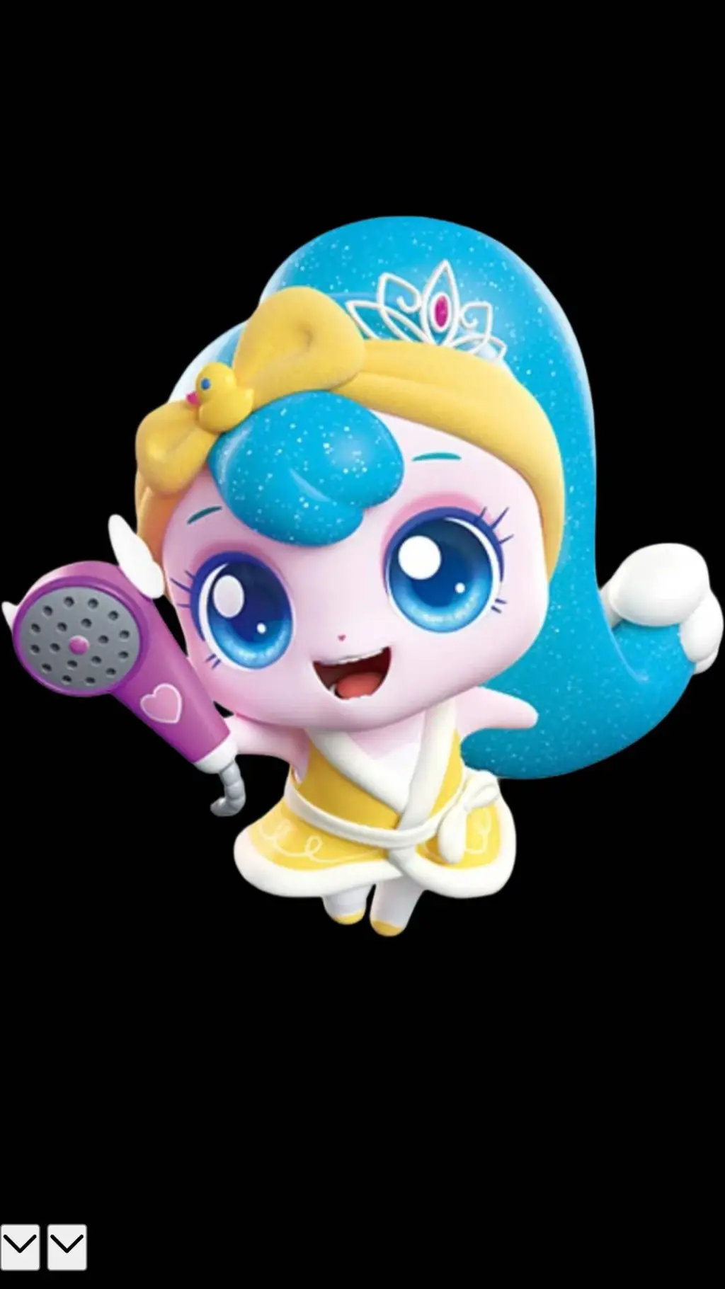 ai character: Scrubping background