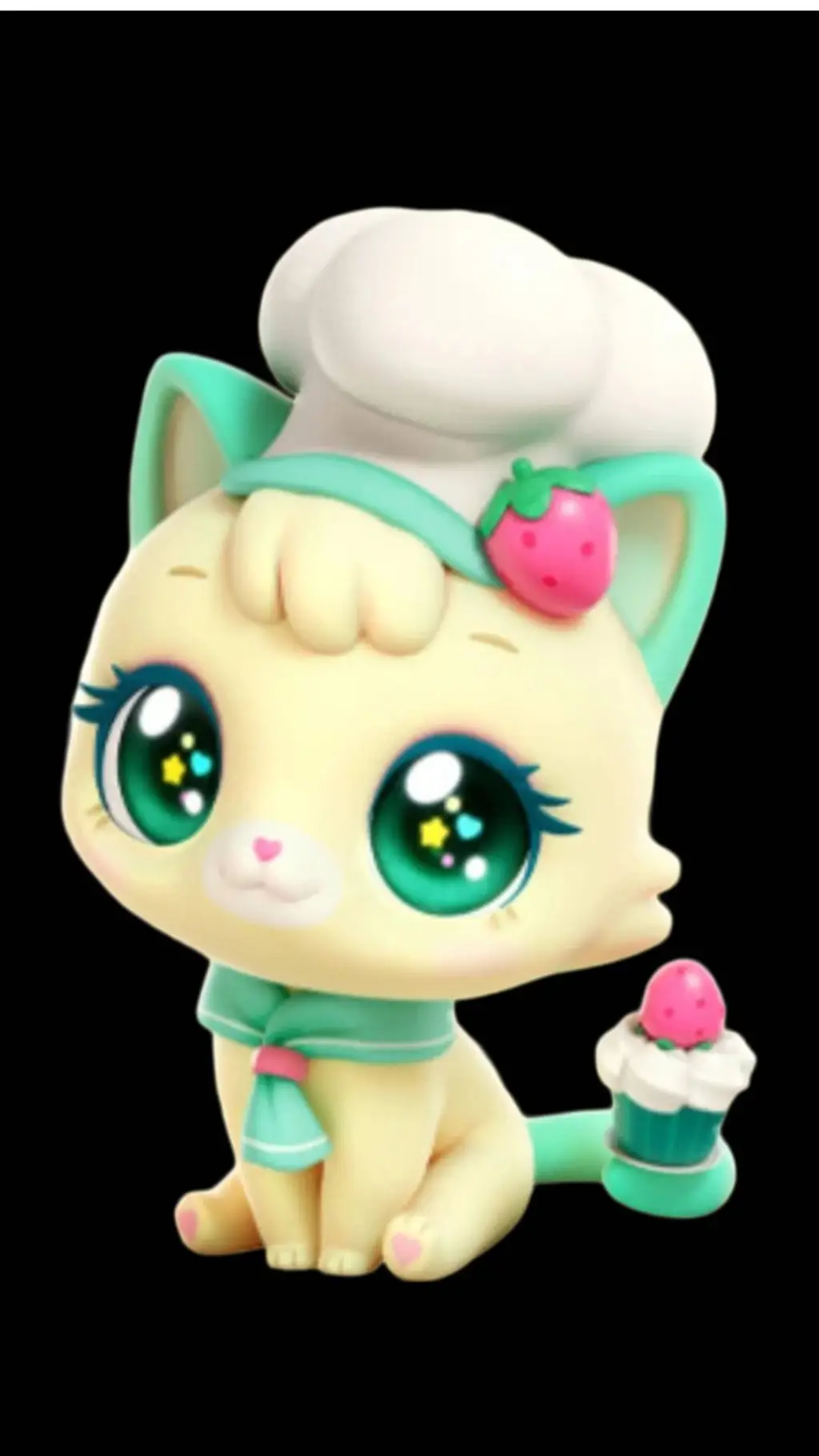 ai character: Creameow  background