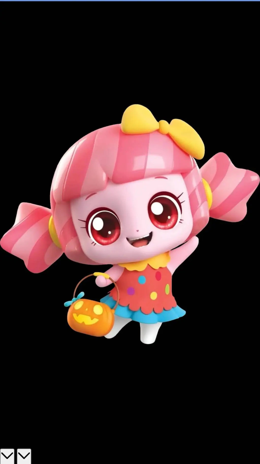 ai character: Candyping background