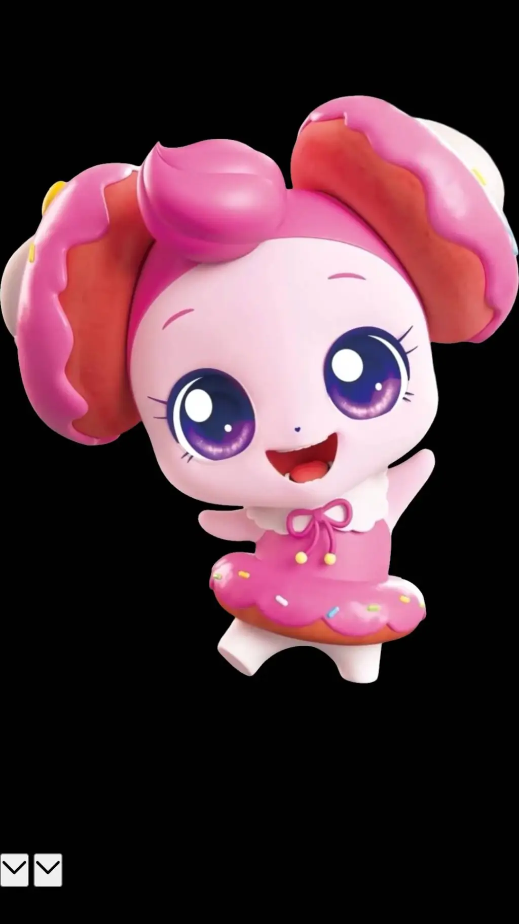ai character: Donutping background