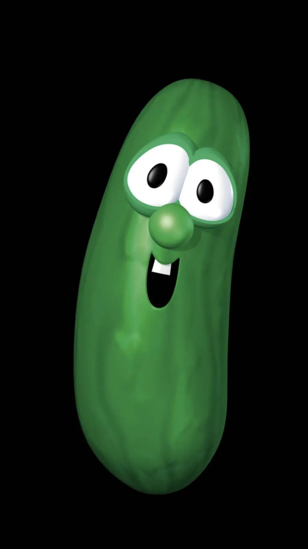 ai character: Larry the Cucumber background