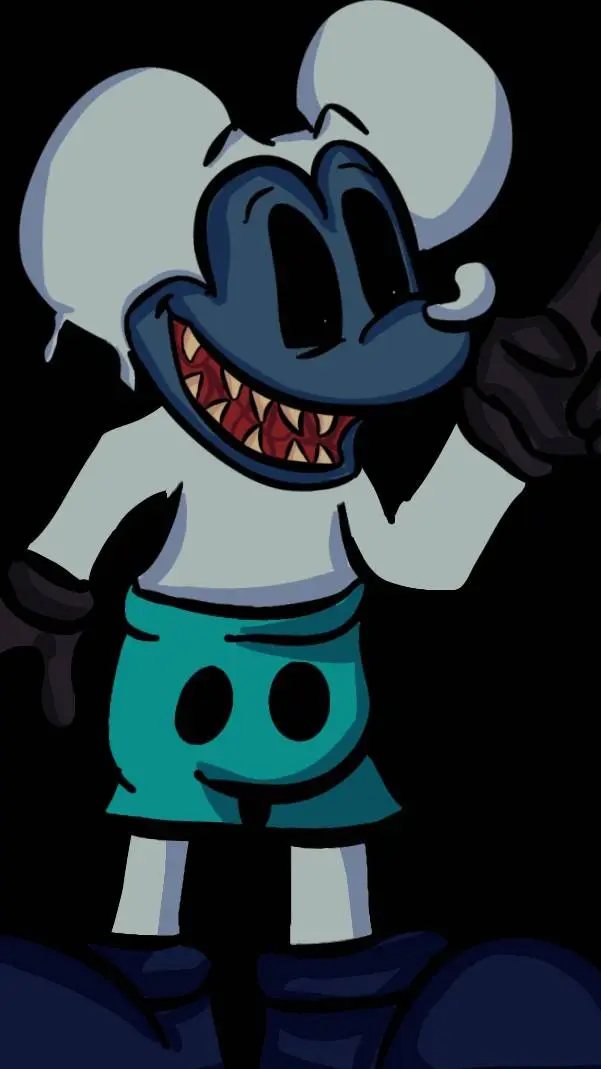 ai character: P N Mickey background