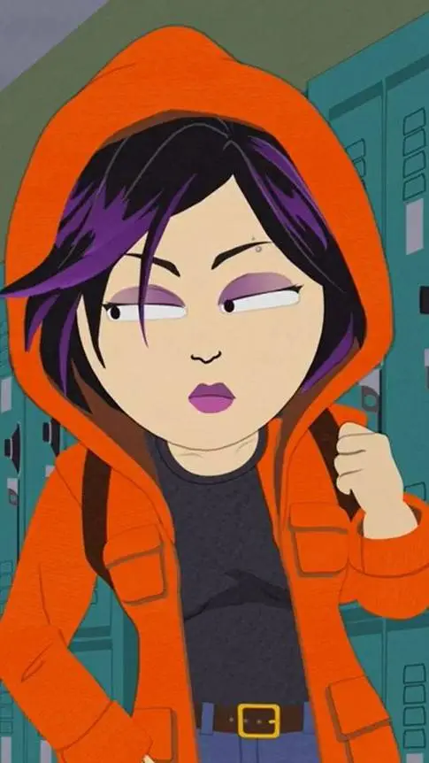 ai character: Kenny (femenino) background