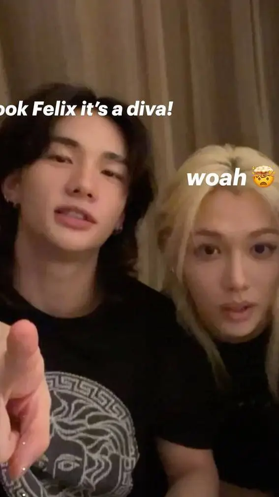 ai character: Hyunjin et Felix background