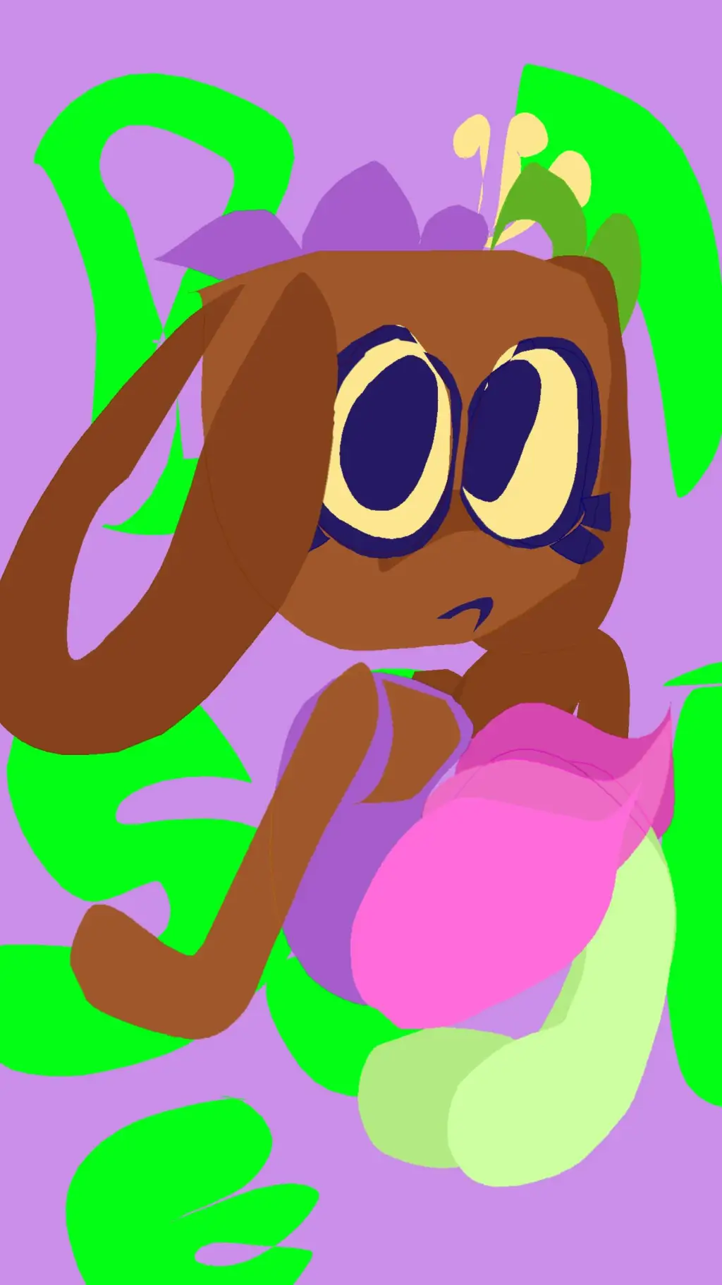 ai character: Bassie Bloomington background