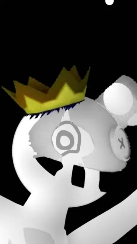 ai character: white background
