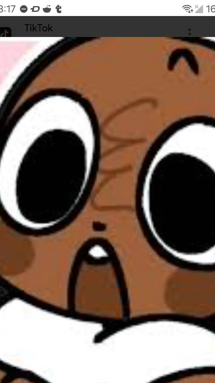 ai character: cocoa background