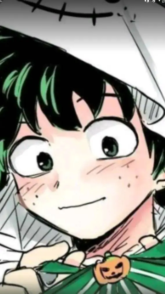 ai character: Deku  background