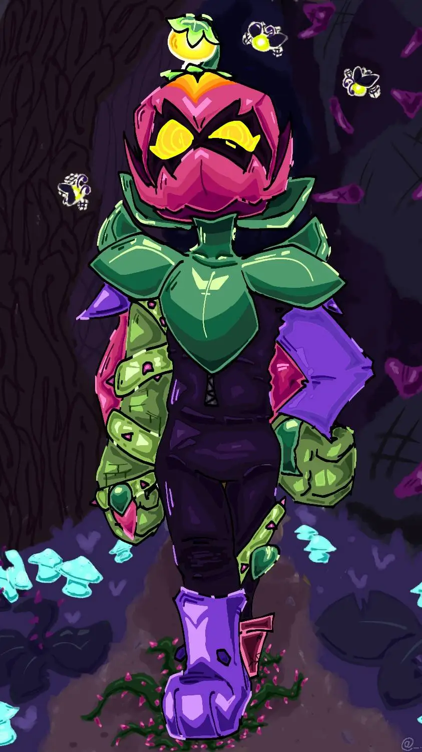 ai character: Lily Bs background